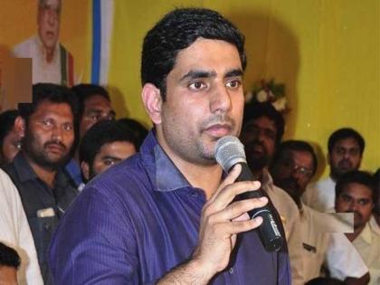 CM Jagan forced teachers to act as security guards before liquor shops, says TDP's Nara Lokesh | CM Jagan forced teachers to act as security guards before liquor shops, says TDP's Nara Lokesh