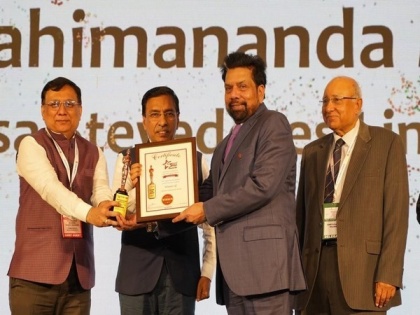 Coveted "Lifetime Achievement Award 2023" conferred on OSL Founder Mahimananda Mishra | Coveted "Lifetime Achievement Award 2023" conferred on OSL Founder Mahimananda Mishra