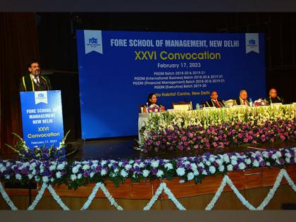 XXVI Convocation of FORE School of Management, New Delhi | XXVI Convocation of FORE School of Management, New Delhi