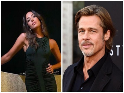 Brad Pitt dines with rumoured girlfriend Ines De Ramon in Paris | Brad Pitt dines with rumoured girlfriend Ines De Ramon in Paris