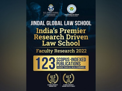 Jindal Global Law School is India's leading research-driven faculty with over 120 Scopus Publications - Higher than all NLUs | Jindal Global Law School is India's leading research-driven faculty with over 120 Scopus Publications - Higher than all NLUs