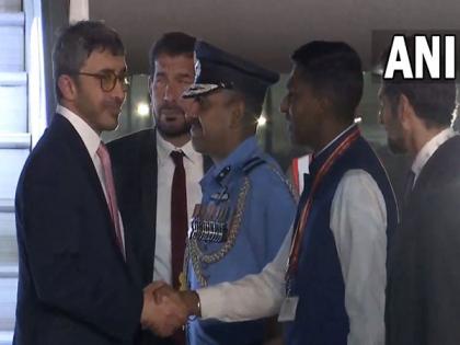 UAE Minister arrives in India to participate in G20 Foreign Ministers' Meeting | UAE Minister arrives in India to participate in G20 Foreign Ministers' Meeting