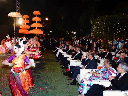 G20 Foreign Ministers' Meeting: Guests welcomed with dance performance on richness of Indian culture | G20 Foreign Ministers' Meeting: Guests welcomed with dance performance on richness of Indian culture