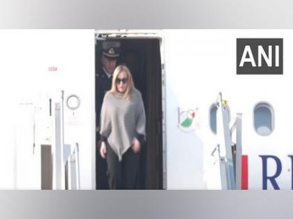 Italian PM Giorgia Meloni arrives in New Delhi to attend Raisina Dialogue | Italian PM Giorgia Meloni arrives in New Delhi to attend Raisina Dialogue Italian PM Giorgia Meloni arrives in New Delhi to attend Raisina Dialogue | Italian PM Giorgia Meloni arrives in New Delhi to attend Raisina Dialogue