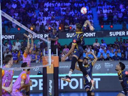 PVL: Kochi Blue Spikers finish campaign with win over Mumbai Meteors | PVL: Kochi Blue Spikers finish campaign with win over Mumbai Meteors