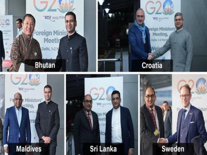 FMs of Bhutan, Croatia, Maldives, Sri Lanka and Sweden reach Delhi to participate in Raisina Dialogue | FMs of Bhutan, Croatia, Maldives, Sri Lanka and Sweden reach Delhi to participate in Raisina Dialogue