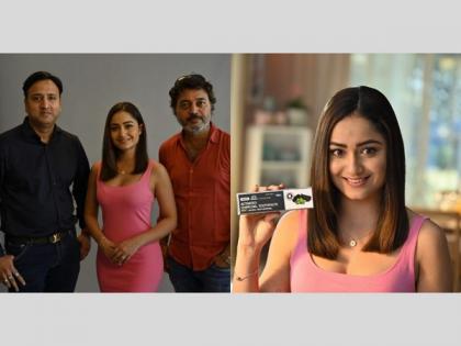 Tridha Choudhary, famous as Babita of Ashram, shoots for Devsutra Toothpaste | Tridha Choudhary, famous as Babita of Ashram, shoots for Devsutra Toothpaste