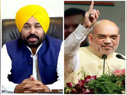 CM Bhagwant Mann calls on Amit Shah, urges allocation of funds to check cross-border terrorism | CM Bhagwant Mann calls on Amit Shah, urges allocation of funds to check cross-border terrorism