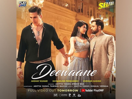 Akshay, Jacqueline, Emraan's new romantic track 'Deewane' from 'Selfiee' out now | Akshay, Jacqueline, Emraan's new romantic track 'Deewane' from 'Selfiee' out now