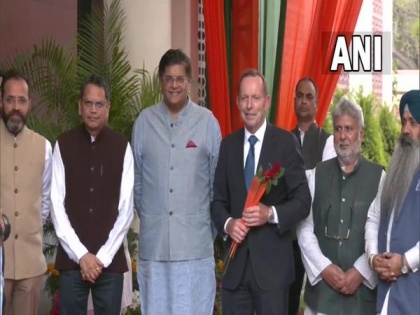 Former Australian PM Tony Abbott arrives at BJP HQ to meet JP Nadda under 'Know BJP' campaign | Former Australian PM Tony Abbott arrives at BJP HQ to meet JP Nadda under 'Know BJP' campaign