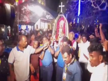 Tamil Nadu: Kachadeevu St. Anthony's Church Festival concludes | Tamil Nadu: Kachadeevu St. Anthony's Church Festival concludes
