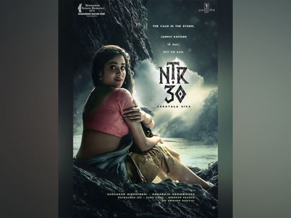 Janhvi Kapoor drops first look from south debut 'NTR-30' | Janhvi Kapoor drops first look from south debut 'NTR-30'