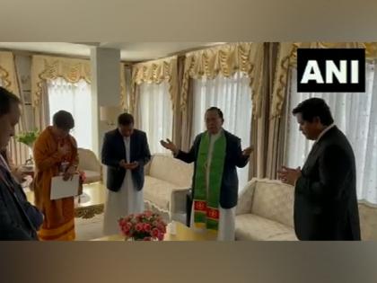 Meghalaya CM-designate Conrad Sangma attends prayer meeting before swearing-in ceremony of new Govt | Meghalaya CM-designate Conrad Sangma attends prayer meeting before swearing-in ceremony of new Govt