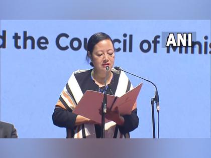 9 MLAs including a woman legislator takes oath as ministers in Nagaland cabinet | 9 MLAs including a woman legislator takes oath as ministers in Nagaland cabinet 9 MLAs including a woman legislator takes oath as ministers in Nagaland cabinet | 9 MLAs including a woman legislator takes oath as ministers in Nagaland cabinet