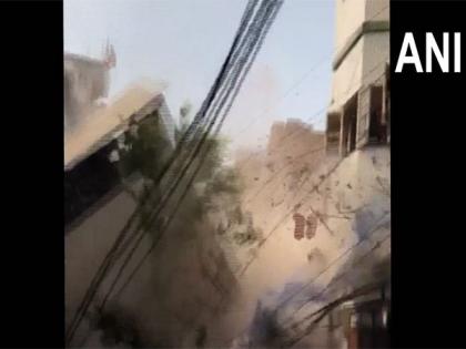 Delhi: Building collapses in Bhajanpura area, rescue operation underway | Delhi: Building collapses in Bhajanpura area, rescue operation underway