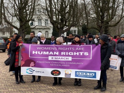 Overseas Pakistani Christians protest against human rights violations suffered by women, girls | Overseas Pakistani Christians protest against human rights violations suffered by women, girls