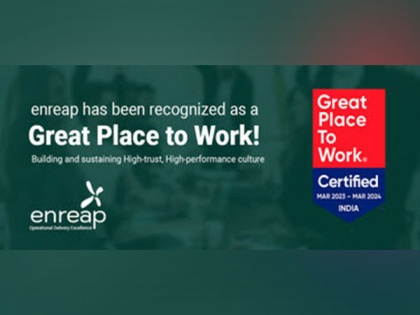 It's Certified - enreap is a Great Place to Work in India | It's Certified - enreap is a Great Place to Work in India