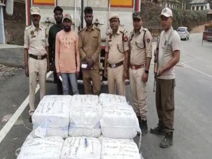 Assam: Police seize 3000 bottles of cough syrup from truck in Karimganj, 2 held | Assam: Police seize 3000 bottles of cough syrup from truck in Karimganj, 2 held