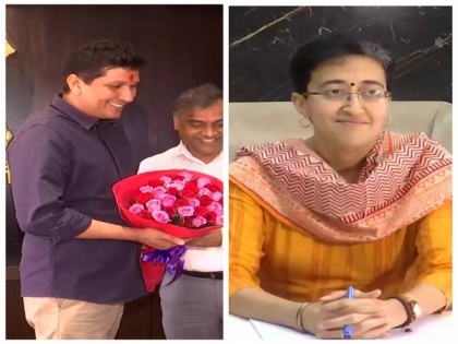Newly inducted Delhi ministers Atishi, Saurabh take charge of ministries today | Newly inducted Delhi ministers Atishi, Saurabh take charge of ministries today