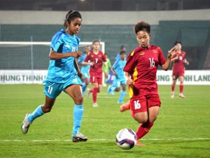 India draw with Vietnam; eliminated from AFC U-20 Women's Asian Cup Qualifiers on goal difference | India draw with Vietnam; eliminated from AFC U-20 Women's Asian Cup Qualifiers on goal difference India draw with Vietnam; eliminated from AFC U-20 Women's Asian Cup Qualifiers on goal difference | India draw with Vietnam; eliminated from AFC U-20 Women's Asian Cup Qualifiers on goal difference