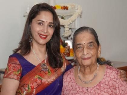 Madhuri Dixit's mother Snehlata passes away | Madhuri Dixit's mother Snehlata passes away Madhuri Dixit's mother Snehlata passes away | Madhuri Dixit's mother Snehlata passes away