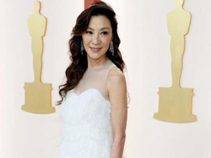 Oscars 2023 Red Carpet: Michelle Yeoh stuns in white couture gown | Oscars 2023 Red Carpet: Michelle Yeoh stuns in white couture gown
