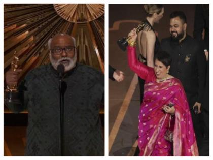 India shines at Oscars: RRR, The Elephant Whisperers win big | India shines at Oscars: RRR, The Elephant Whisperers win big India shines at Oscars: RRR, The Elephant Whisperers win big | India shines at Oscars: RRR, The Elephant Whisperers win big