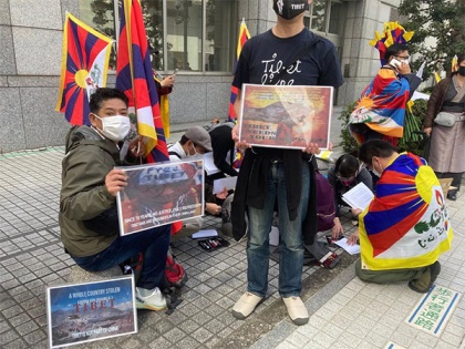 Japan: Tibetans hold demonstration to mark 64th anniversary of Tibetan Uprising Day | Japan: Tibetans hold demonstration to mark 64th anniversary of Tibetan Uprising Day