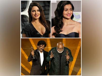 'RRR' roars at Oscars 2023, Alia Bhatt, Priyanka Chopra hail 'Naatu Naatu' big win | 'RRR' roars at Oscars 2023, Alia Bhatt, Priyanka Chopra hail 'Naatu Naatu' big win
