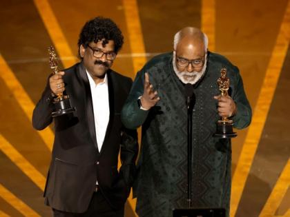Watch: M.M Keeravani's musical acceptance speech wows audience at Oscars | Watch: M.M Keeravani's musical acceptance speech wows audience at Oscars