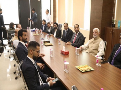 UAE Minister of Economy visits Hind Terminals Logistics Park in Haryana | UAE Minister of Economy visits Hind Terminals Logistics Park in Haryana