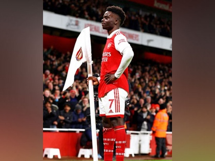 'Can't complain...I believe in God and he's taking care of me": Bukayo Saka on being repeatedly fouled | 'Can't complain...I believe in God and he's taking care of me": Bukayo Saka on being repeatedly fouled