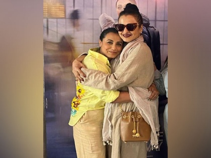Rekha cheers for Rani Mukherjee for portraying 'mother's might' in 'Mrs. Chatterjee v/s Norway' | Rekha cheers for Rani Mukherjee for portraying 'mother's might' in 'Mrs. Chatterjee v/s Norway'