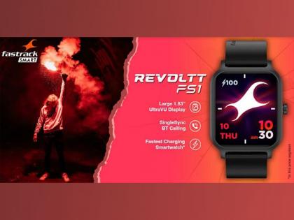 Fastrack Smart launches its most advanced BT Calling Smartwatch Revoltt FS1 at a special launch day Price of Rs 1695 with Flipkart | Fastrack Smart launches its most advanced BT Calling Smartwatch Revoltt FS1 at a special launch day Price of Rs 1695 with Flipkart