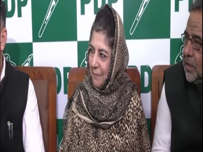 "We live in a secular country where different cultures exist," says PDP chief Mufti on her temple visit | "We live in a secular country where different cultures exist," says PDP chief Mufti on her temple visit
