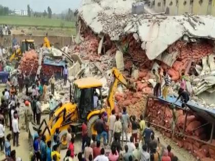 Building collapses in UP's Sambhal, several persons fear trapped, rescue op underway: Cops | Building collapses in UP's Sambhal, several persons fear trapped, rescue op underway: Cops