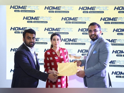 LSKB Aluminium Foils launches HOMEFOIL, India's 1st Golden Embossed Foil at AAHAR 2023 | LSKB Aluminium Foils launches HOMEFOIL, India's 1st Golden Embossed Foil at AAHAR 2023