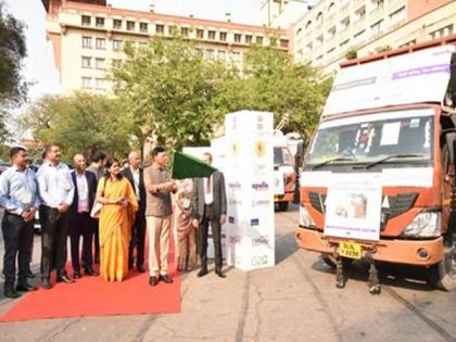Union Health Minister flags off 75 trucks for countrywide awareness drive to eliminate Tuberculosis | Union Health Minister flags off 75 trucks for countrywide awareness drive to eliminate Tuberculosis