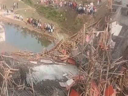 Assam: Under-construction bridge collapses in Nagaon, 4 injured | Assam: Under-construction bridge collapses in Nagaon, 4 injured