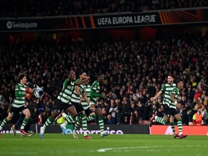 Sporting Lisbon book their place in last 8 as Arsenal crashes out of UEL | Sporting Lisbon book their place in last 8 as Arsenal crashes out of UEL