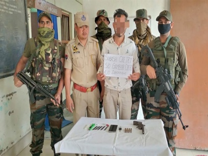 Army apprehends ULFA (I) cadre with weapon from Assam's Lekhapani | Army apprehends ULFA (I) cadre with weapon from Assam's Lekhapani
