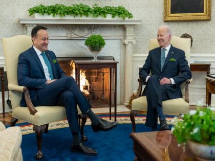 Biden meets Irish Taoiseach, supports Windsor Framework | Biden meets Irish Taoiseach, supports Windsor Framework