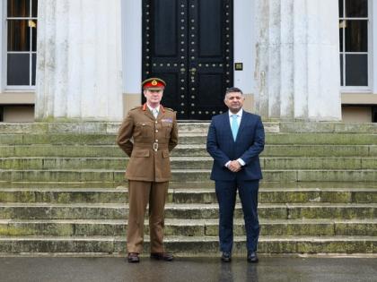 India's envoy to UK pays visit to Royal Military Academy | India's envoy to UK pays visit to Royal Military Academy