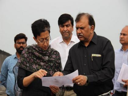 PWD Minister Atishi inspects ongoing maintenance work on Chirag Delhi flyover | PWD Minister Atishi inspects ongoing maintenance work on Chirag Delhi flyover PWD Minister Atishi inspects ongoing maintenance work on Chirag Delhi flyover | PWD Minister Atishi inspects ongoing maintenance work on Chirag Delhi flyover