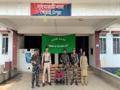 Tripura: Assam Rifles seize 350 kg marijuana in Khowai district | Tripura: Assam Rifles seize 350 kg marijuana in Khowai district