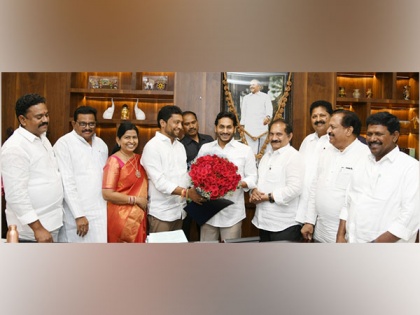 AP: Newly elected MLCs call on CM YS Jagan Mohan Reddy in Amaravati | AP: Newly elected MLCs call on CM YS Jagan Mohan Reddy in Amaravati