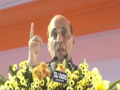 63 criminals killed in encounters till now, number will cross 100 soon: Rajnath Singh lauds law and order in UP | 63 criminals killed in encounters till now, number will cross 100 soon: Rajnath Singh lauds law and order in UP
