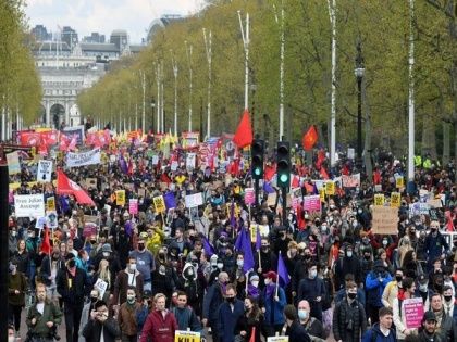 Protests in London against illegal migration Bill | Protests in London against illegal migration Bill