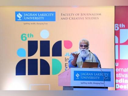 Jagran Lakecity University hosts the sixth edition of the International Festival of Media and Design | Jagran Lakecity University hosts the sixth edition of the International Festival of Media and Design