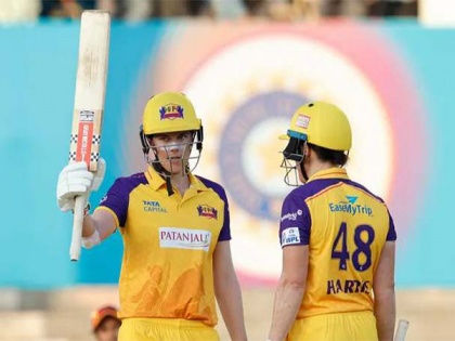 WPL: Grace, Tahlia hit fifties, send UP Warriorz into playoffs after 3 wicket win over Gujarat Giants in last-over thriller | WPL: Grace, Tahlia hit fifties, send UP Warriorz into playoffs after 3 wicket win over Gujarat Giants in last-over thriller
